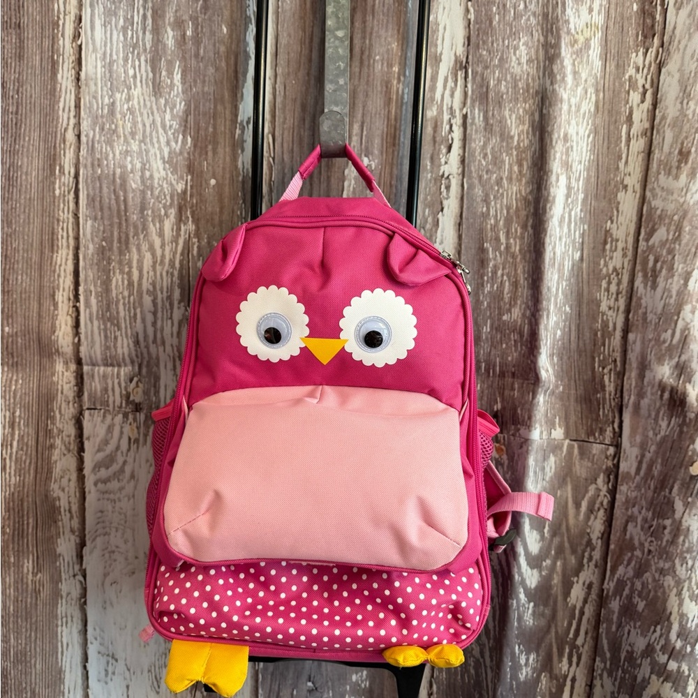 Pink Owl Backpack